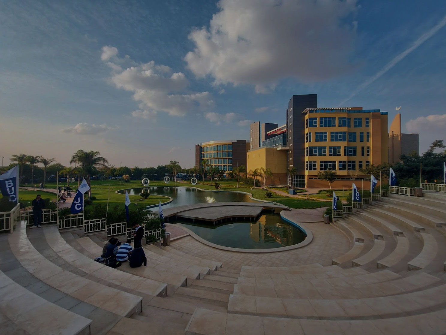 Badr University in Cairo. Education Architecture project designed by T.H.E Architects