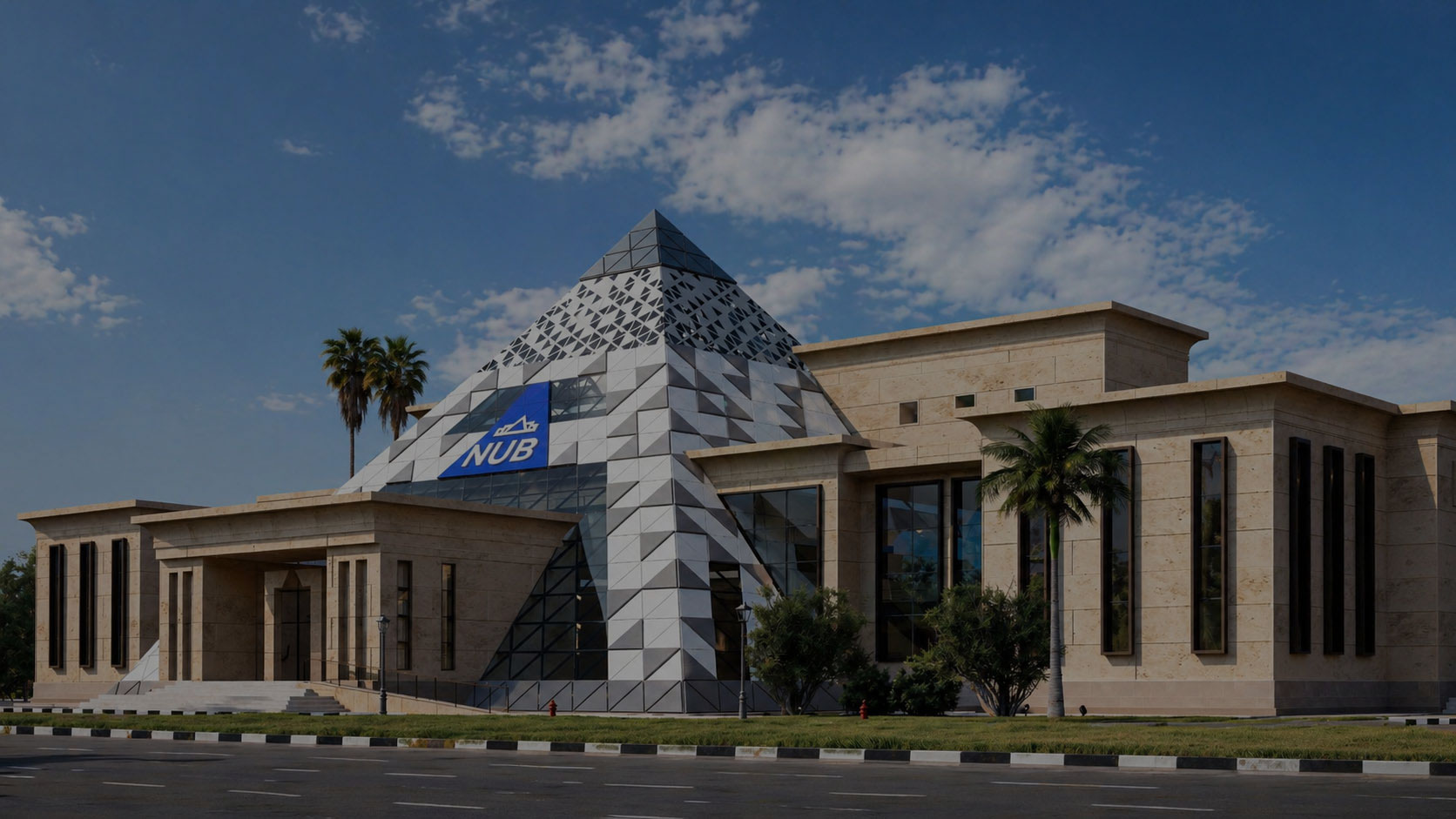 Nahda University in Beni Suef. Education Architecture project designed by T.H.E Architects